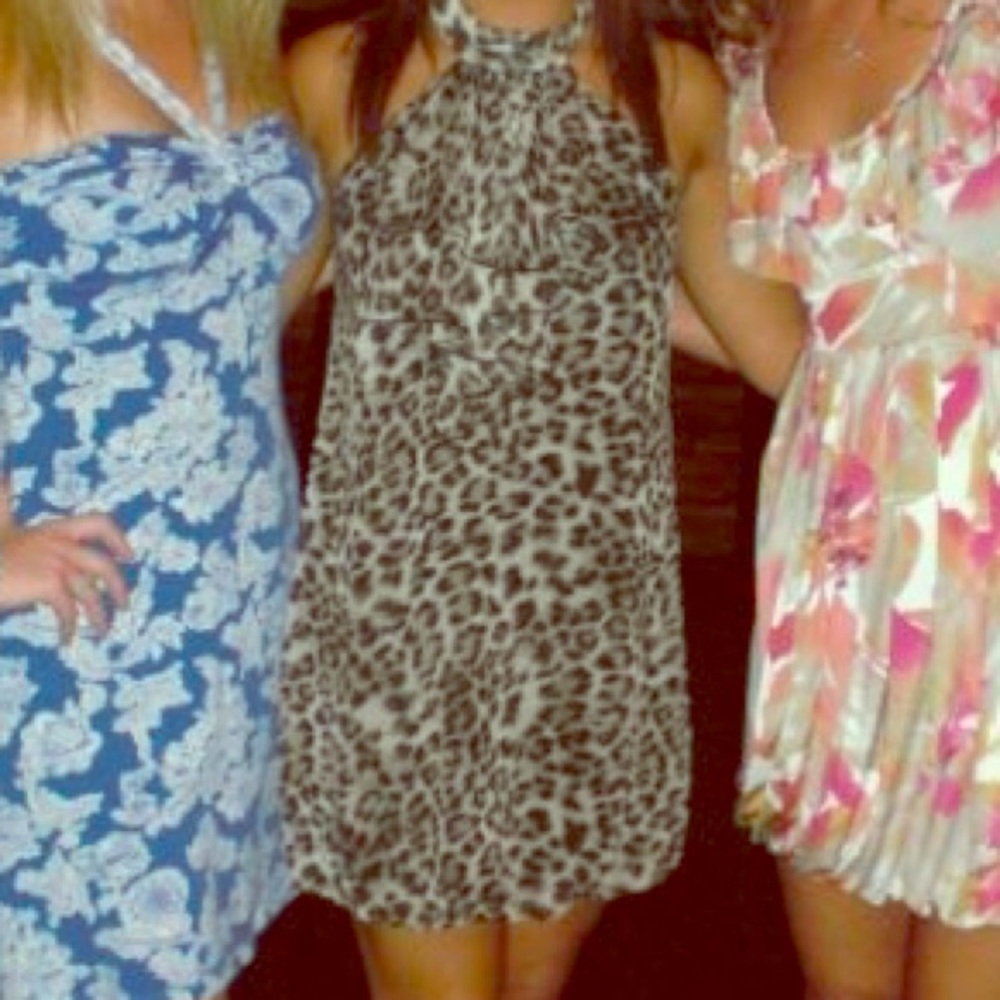 As U Wish Cheetah Bubble Dress